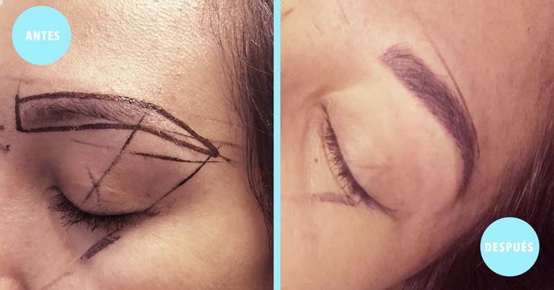 Microblading Pelo a Pelo Guadalajara Fotos Antes y Despues